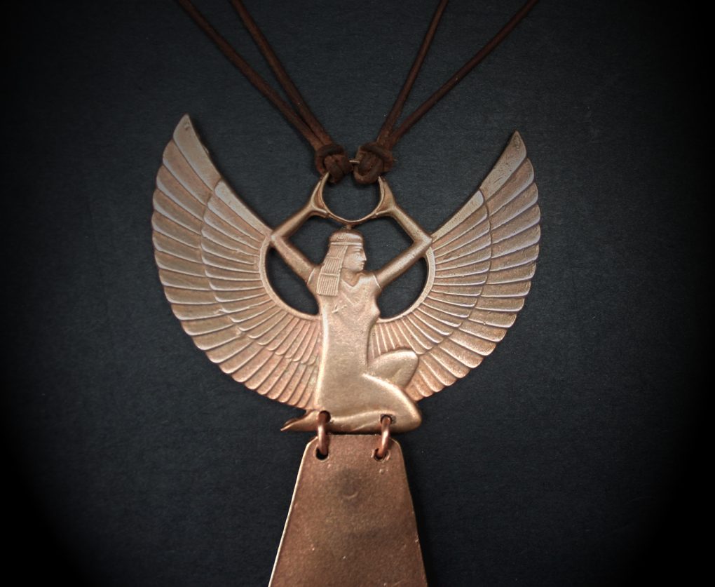 Bronze Isis Neckpiece