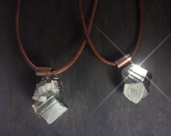 Pyrite Necklace - After Image