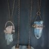 Exra Large Clear Crystal Quartz Neckpieces with Copper