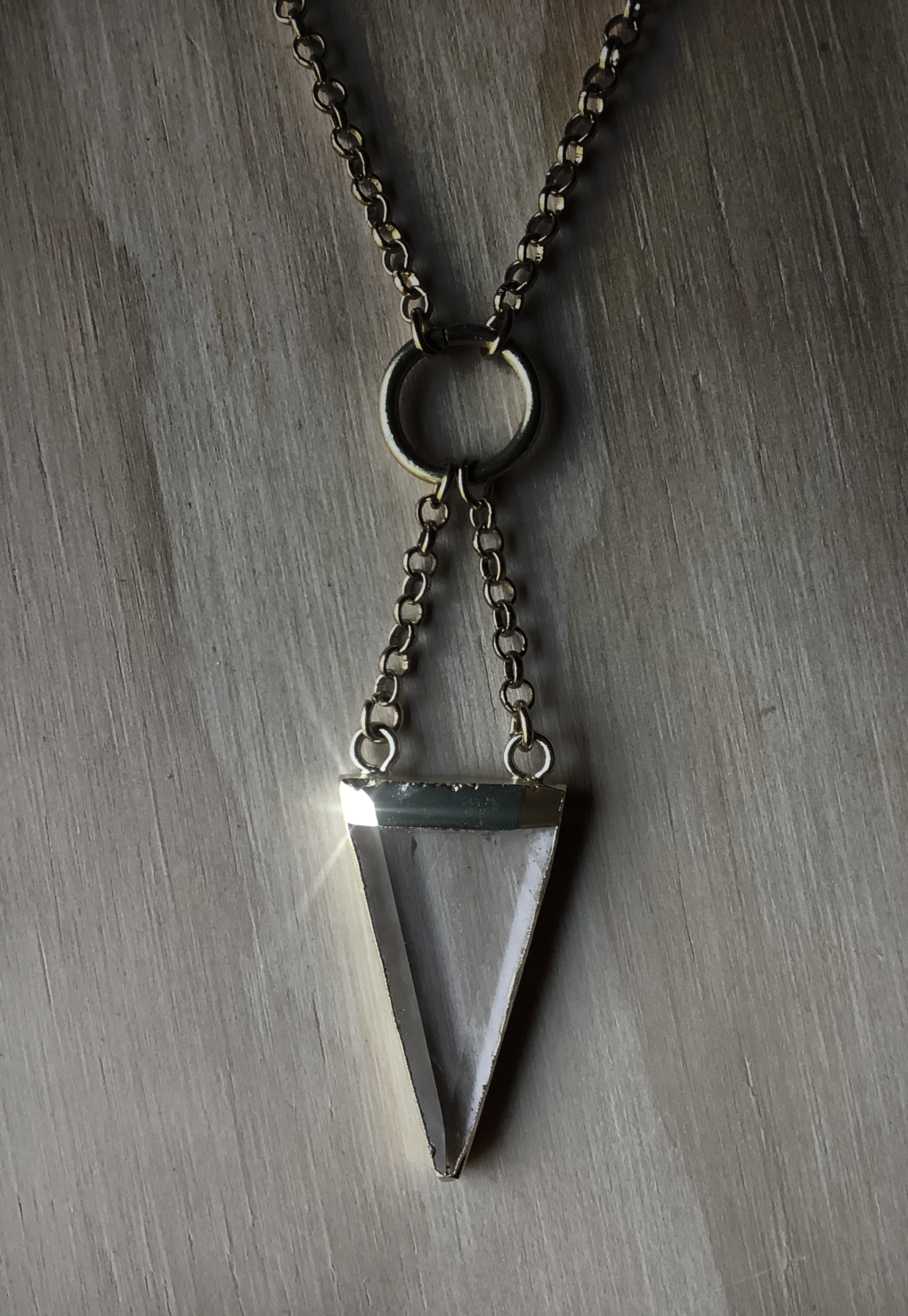 Sterling Silver Crystal Chip Necklaces - Adjustable Length!